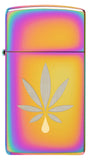 Zippo Slim Multi Color Laser Two-Tone 48670