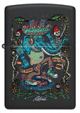 Zippo Rick Rietveld Black Matte Black Light 48673