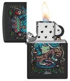 Zippo Rick Rietveld Black Matte Black Light 48673