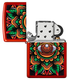 Zippo Metallic Red Color Image 48678
