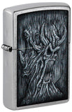 Zippo Evil Tree Design Street Chrome 48681