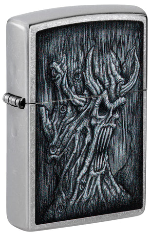 Zippo Evil Tree Design Street Chrome 48681