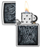 Zippo Evil Tree Design Street Chrome 48681