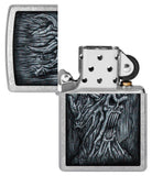 Zippo Evil Tree Design Street Chrome 48681