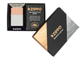 Zippo Bimetal Sterling Silver and Copper Bottom 48695