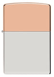 Zippo Bimetal Sterling Silver and Copper Bottom 48695