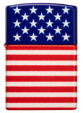 Zippo Stars and Stripes Flag Design 540 Color Matte 48700