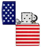 Zippo Stars and Stripes Flag Design 540 Color Matte 48700