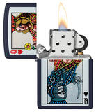 Zippo Queen Design Navy Matte 48723