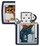 Zippo Queen Design Navy Matte 48723
