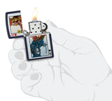 Zippo Queen Design Navy Matte 48723
