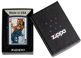 Zippo Queen Design Navy Matte 48723