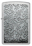 Zippo Vines Design Street Chrome 48726