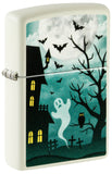 Zippo Spooky Design Glow in the Dark Green 48727