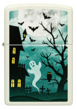 Zippo Spooky Design Glow in the Dark Green 48727