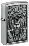 Zippo Barbarian Design Street Chrome 48731