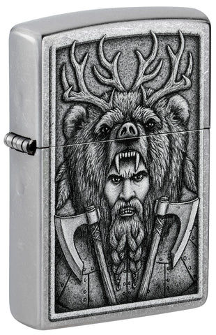 Zippo Barbarian Design Street Chrome 48731