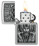 Zippo Barbarian Design Street Chrome 48731