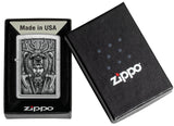 Zippo Barbarian Design Street Chrome 48731