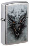 Zippo Dragon Design Linen Weave 48732