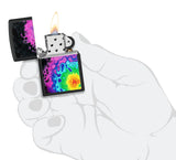 Zippo Flame Black Matte 48733