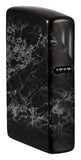 Zippo Flame 360 image design High Polish Black 48738