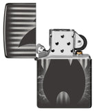 Zippo Flame 360 image design High Polish Black 48738
