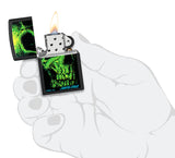 Zippo Santa Cruz Skull Design Black Matte 48743