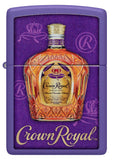 Zippo Crown Royal Bottle Purple Matte 48749