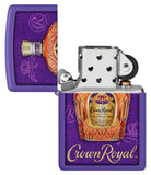 Zippo Crown Royal Bottle Purple Matte 48749