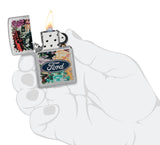Zippo Ford Collage Street Chrome 48755