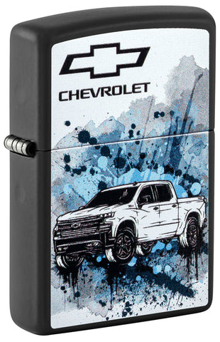 Zippo Chevrolet Black Matte 48756
