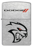 Zippo Dodge Hellcat Logo Street Chrome 48760