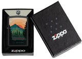 Zippo Dodge Ram Landscape Design Black Matte 48764