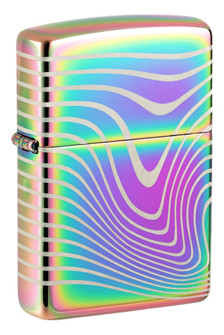 Zippo Wavy Pattern Design Multi Color 48775