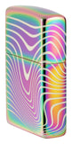 Zippo Wavy Pattern Design Multi Color 48775