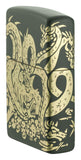 Zippo Dragon Design Green Matte 48907