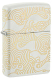 Zippo Waves Design White Matte 48909