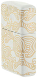 Zippo Waves Design White Matte 48909