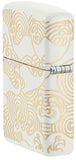 Zippo Waves Design White Matte 48909