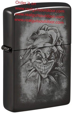 Zippo Clown High Polish Black 48914