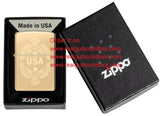 Zippo USA Eagle High Polish Brass 48915