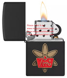 Zippo Atomic Zippo Design Black Matte 48920