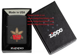 Zippo Atomic Zippo Design Black Matte 48920