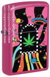 Zippo Space Age Design Pink Frequency Finish 48928