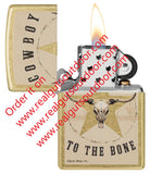 Zippo Buck Wear Reg Street Brass 48937