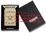 Zippo Buck Wear Reg Street Brass 48937