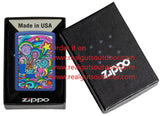 Zippo Abstract Design Royal Blue Matte 48955