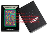 Zippo Trippy Design Grass Green Matte 48957