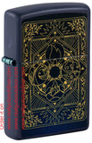 Zippo Elements Design Navy Matte 48958